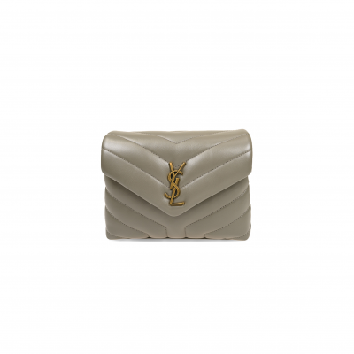 YSL TOY LOULOU LEATHER SHOULDER BAG 678401DV7071229 (20*14*7cm)
